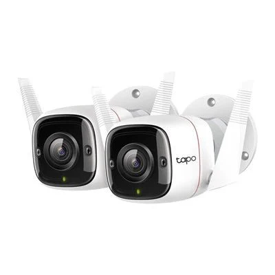 TP Link Tapo C310P2 Outdoor Security Wi-Fi Camera (2 Pack)