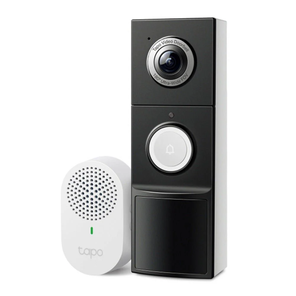 TP-LINK TAPO D235 2K WIRED/ WIRELESS DOORBELL W/ CHIME