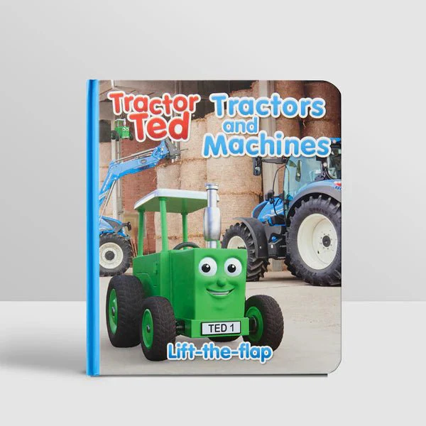 Tractor Ted Lift The Flap Book - Tractors And Machines