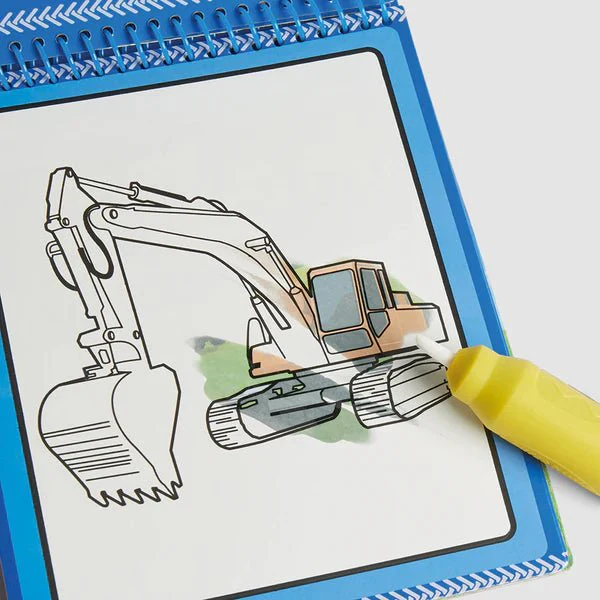 Tractor Ted Magic Painting Book - Diggers - Image 2