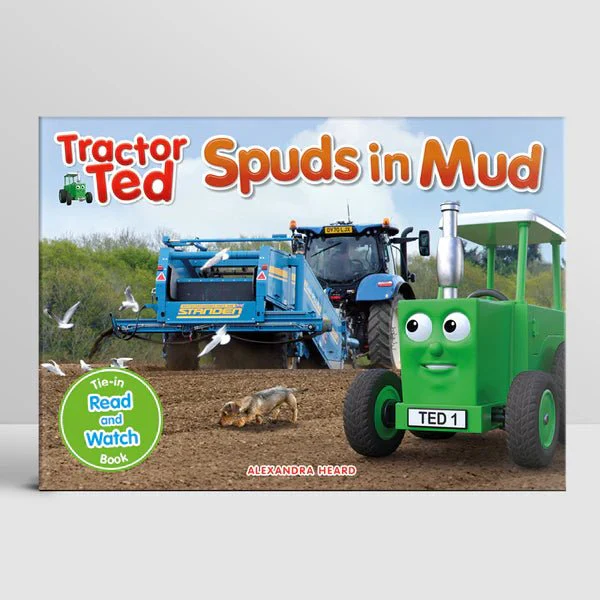 Tractor Ted Spuds In Mud Read & Watch Book