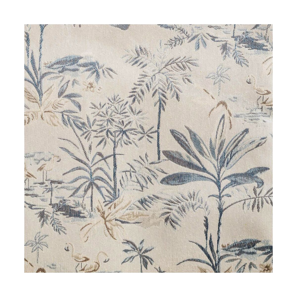 Tropic Beige Interlined Curtains (90" x 90")