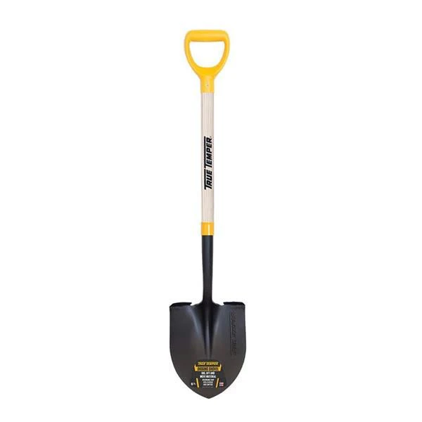 True Temper Border Spade Wood Handle D Grip TTW-BS (5.31 x 9 x 42.5 inches)