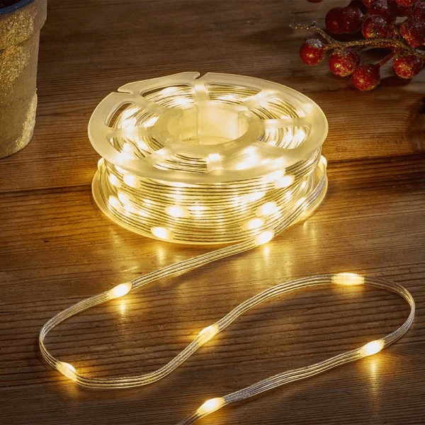 TwoTone String Lights - 1000 LEDs - Warm/Cool, Low Voltage - Image 3