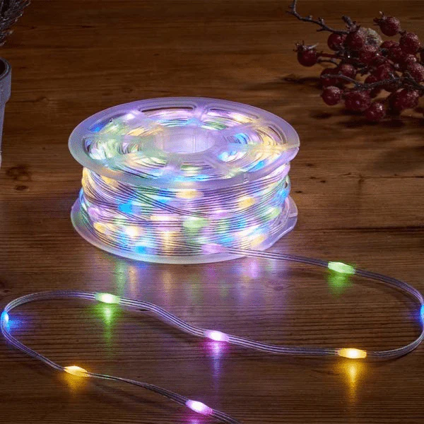 TwoTone String Lights 75mt - 1000 LEDs - Warm/Multi, Low Voltage - Image 3