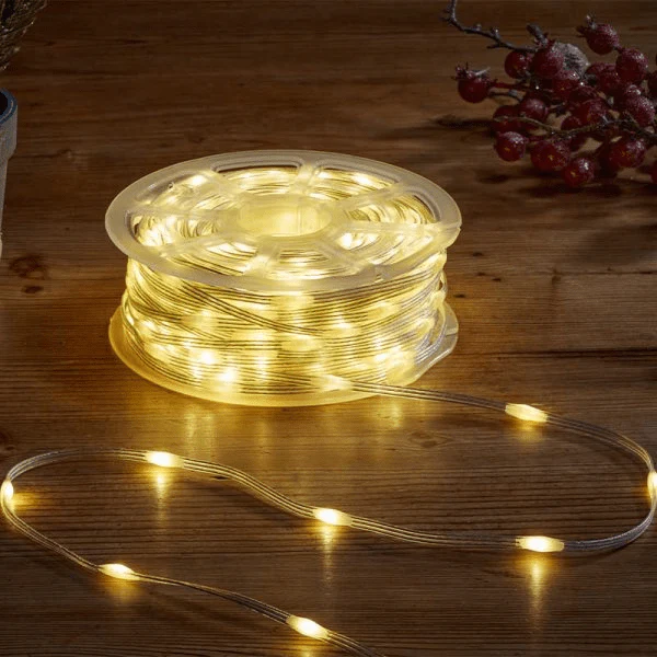 TwoTone String Lights - 500 LEDs - Warm/Multi, Low Voltage - Image 2