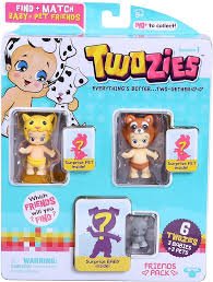 Twozies Friends Pack Assorted Styles