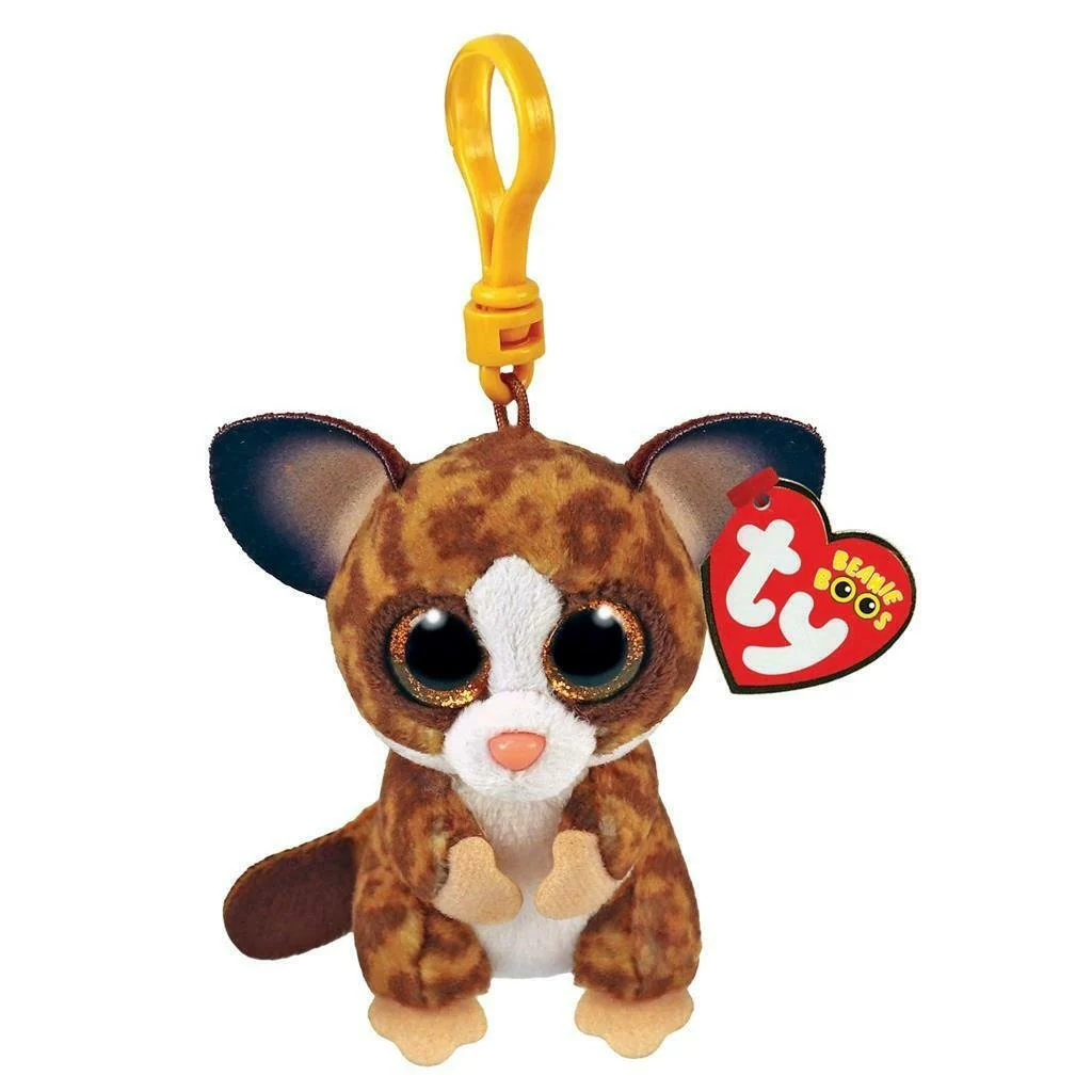 TY Binky Bush Baby Boo Key Clip