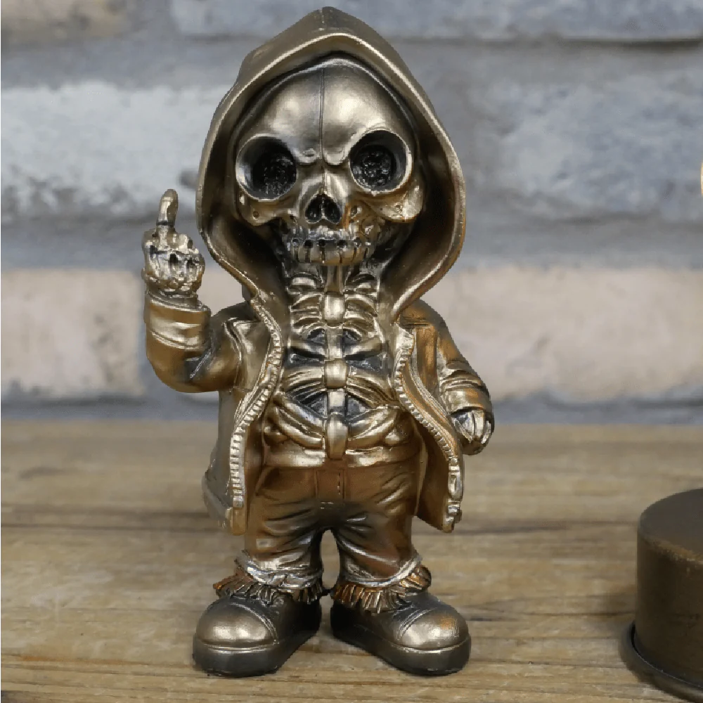 Up Yours Skeleton Ornament 16cm