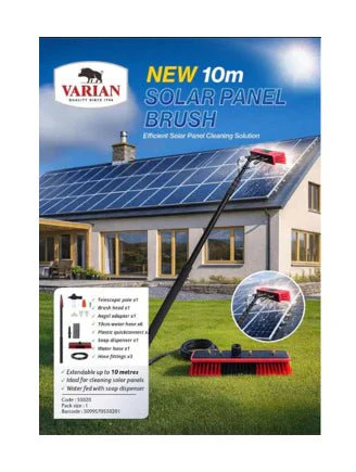 Solar Brush Dosco 10m Telescopic Water-Fed Cleaning Pole 55020