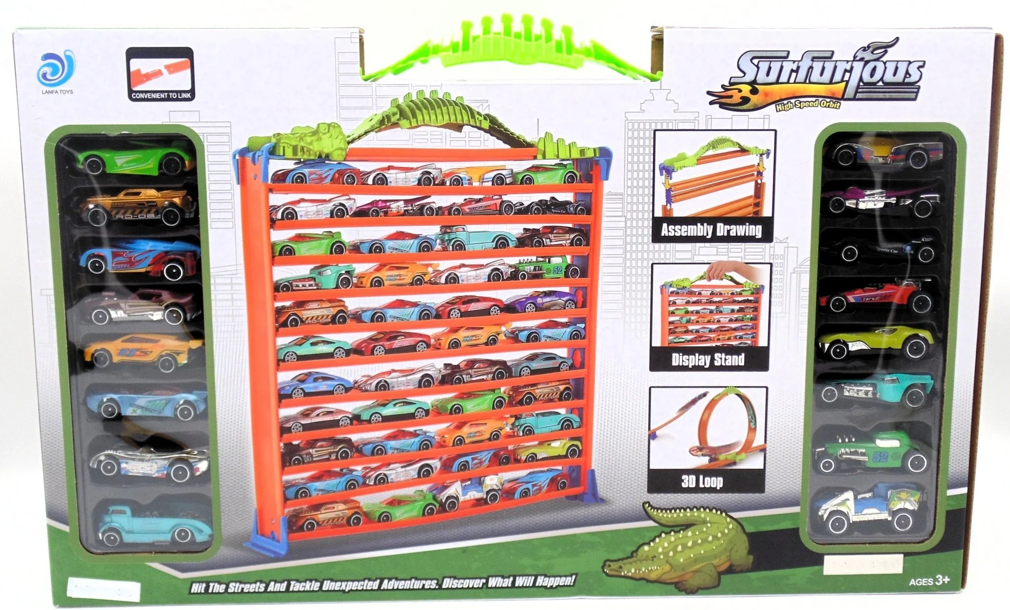 Vehicle & Track Storge Set