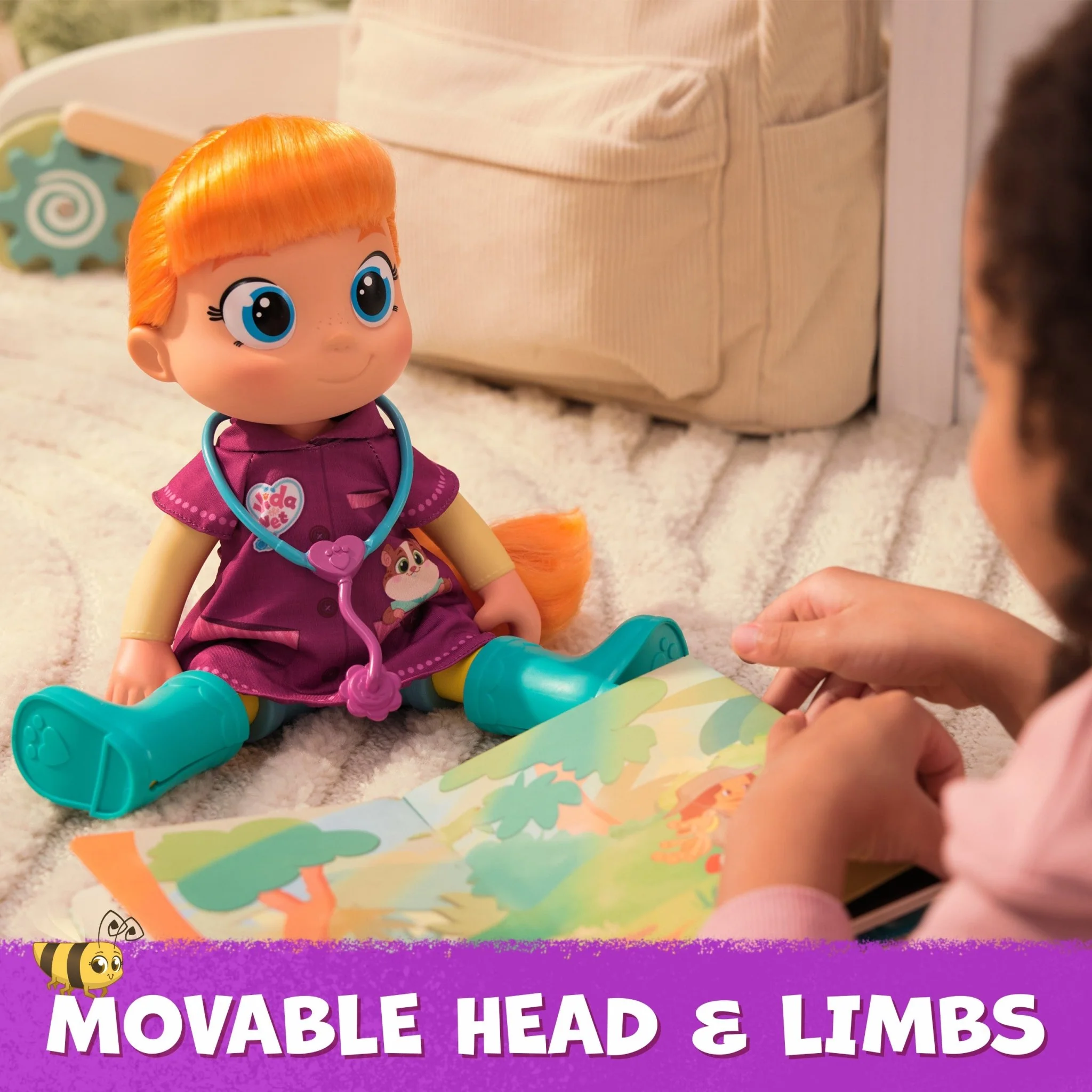 Vida The Vet Toddler Doll - Image 2