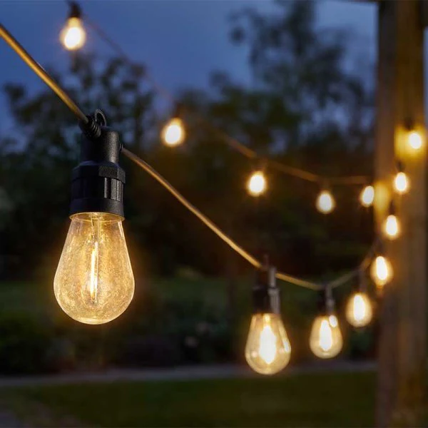 Vintage Festoon Low Voltage String Lights - Set of 20