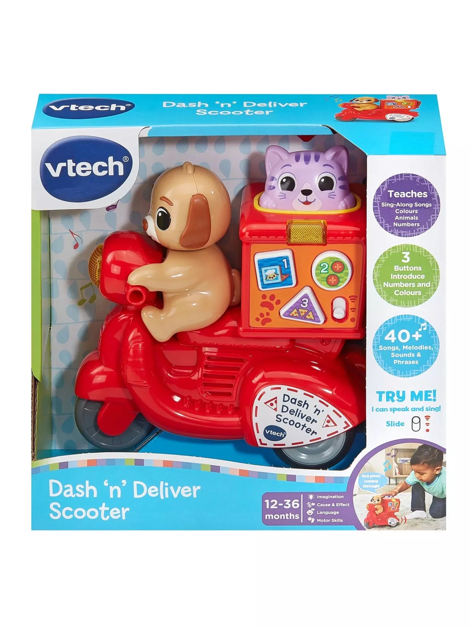 VTech Dash 'n’ Deliver Scooter