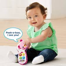 Vtech Peek & Play Phone Pink - Image 2