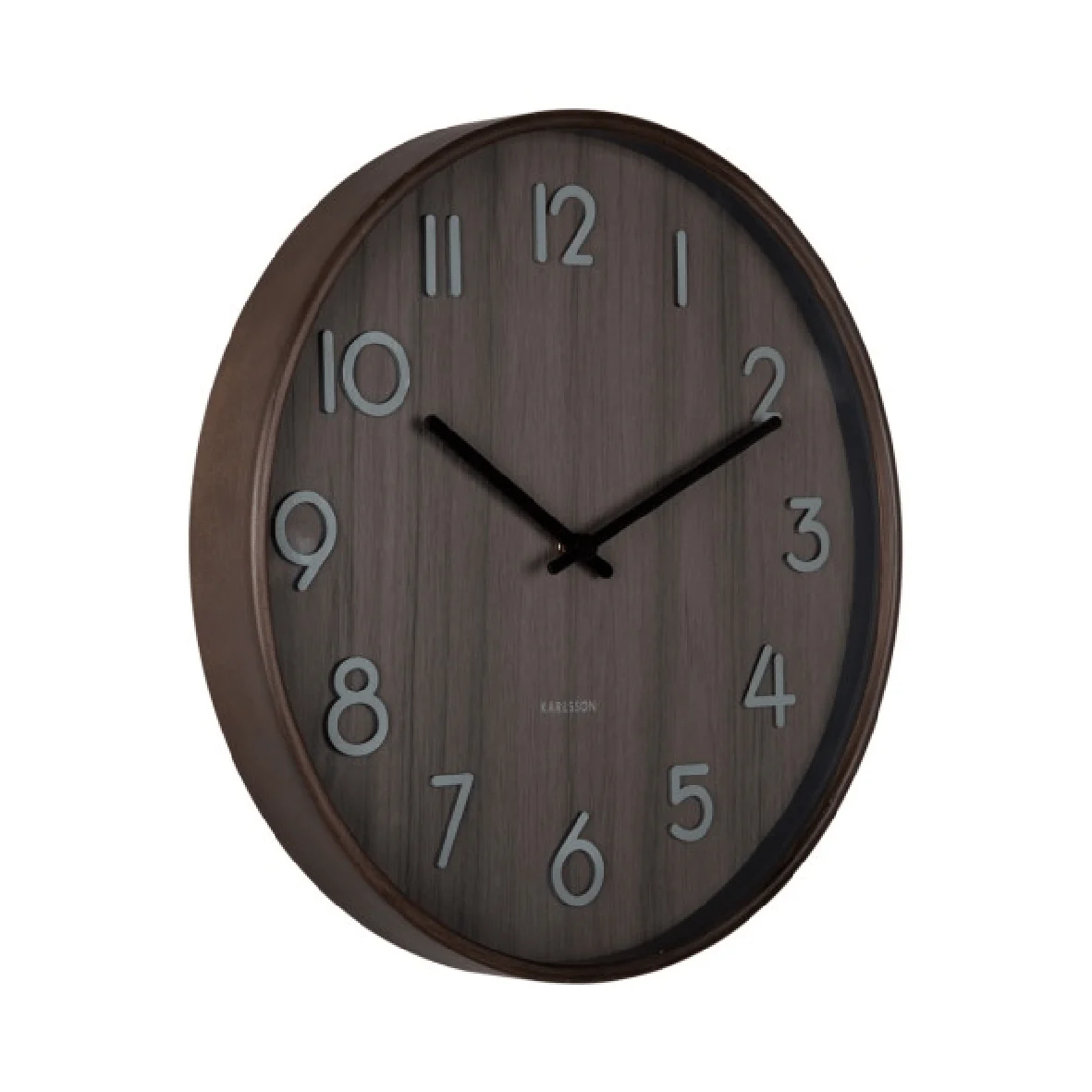 Wall Clock Pure Medium Walnut Basswood - Image 2