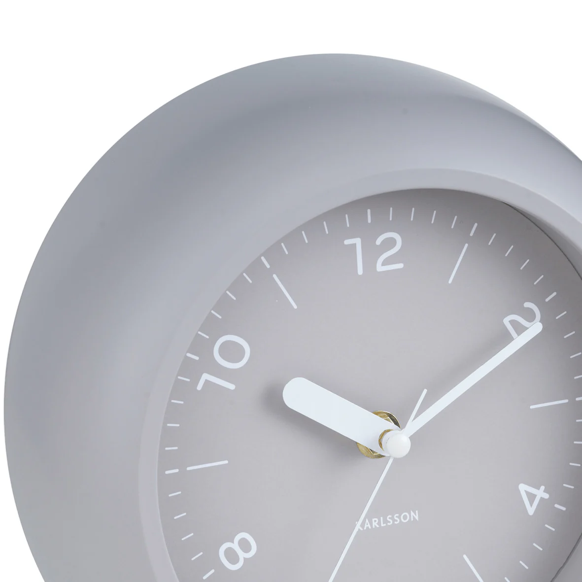Wall Clock Slope Warm Grey - Image 3