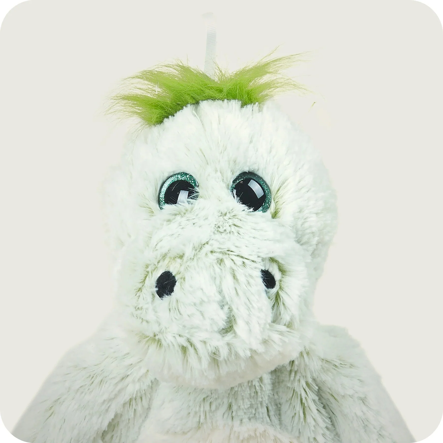 Warmies 3D Square Hot Water Bottle Marshmallow Dinosaur - Image 4