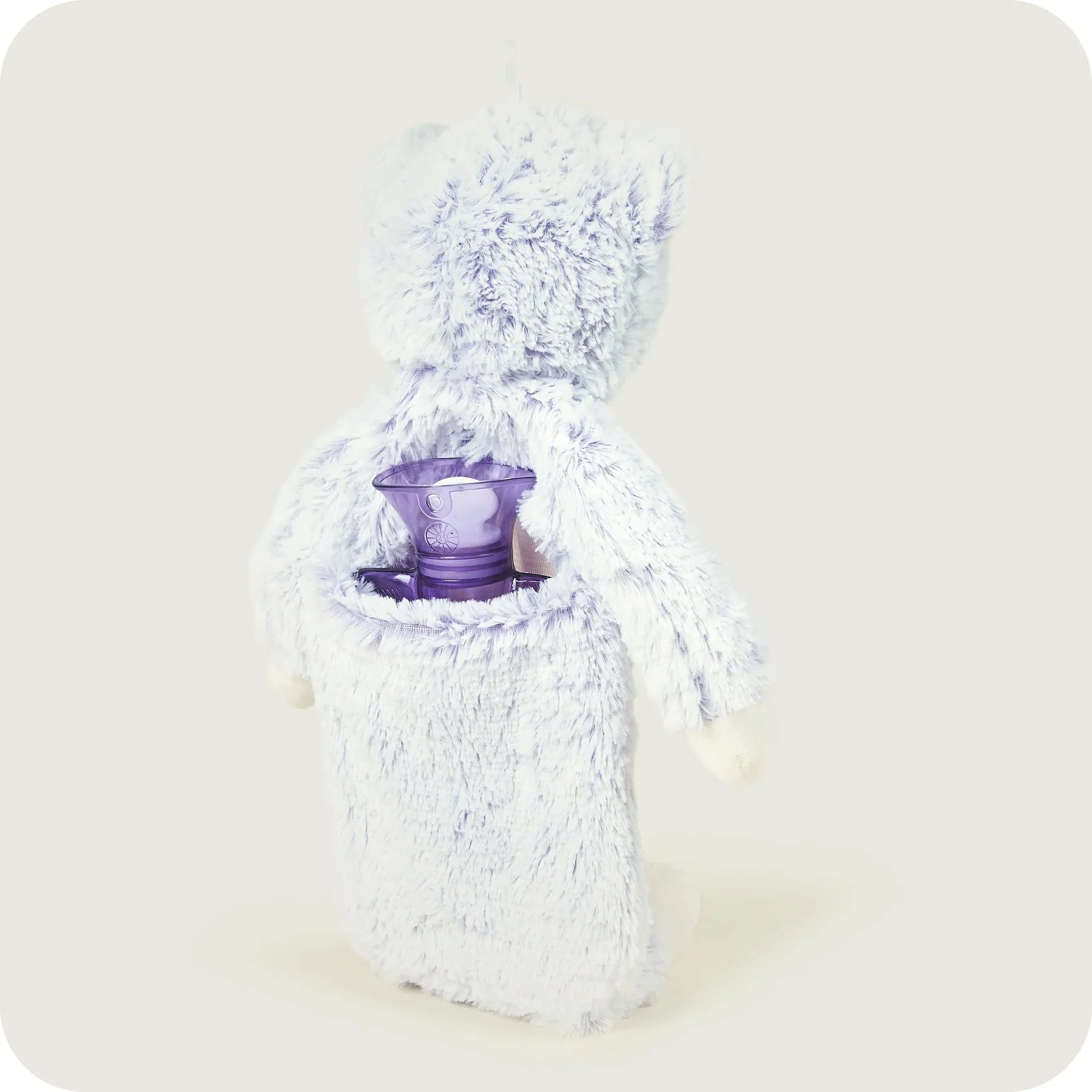 Warmies 3D Square Hot Water Bottle Marshmallow Llama - Image 2