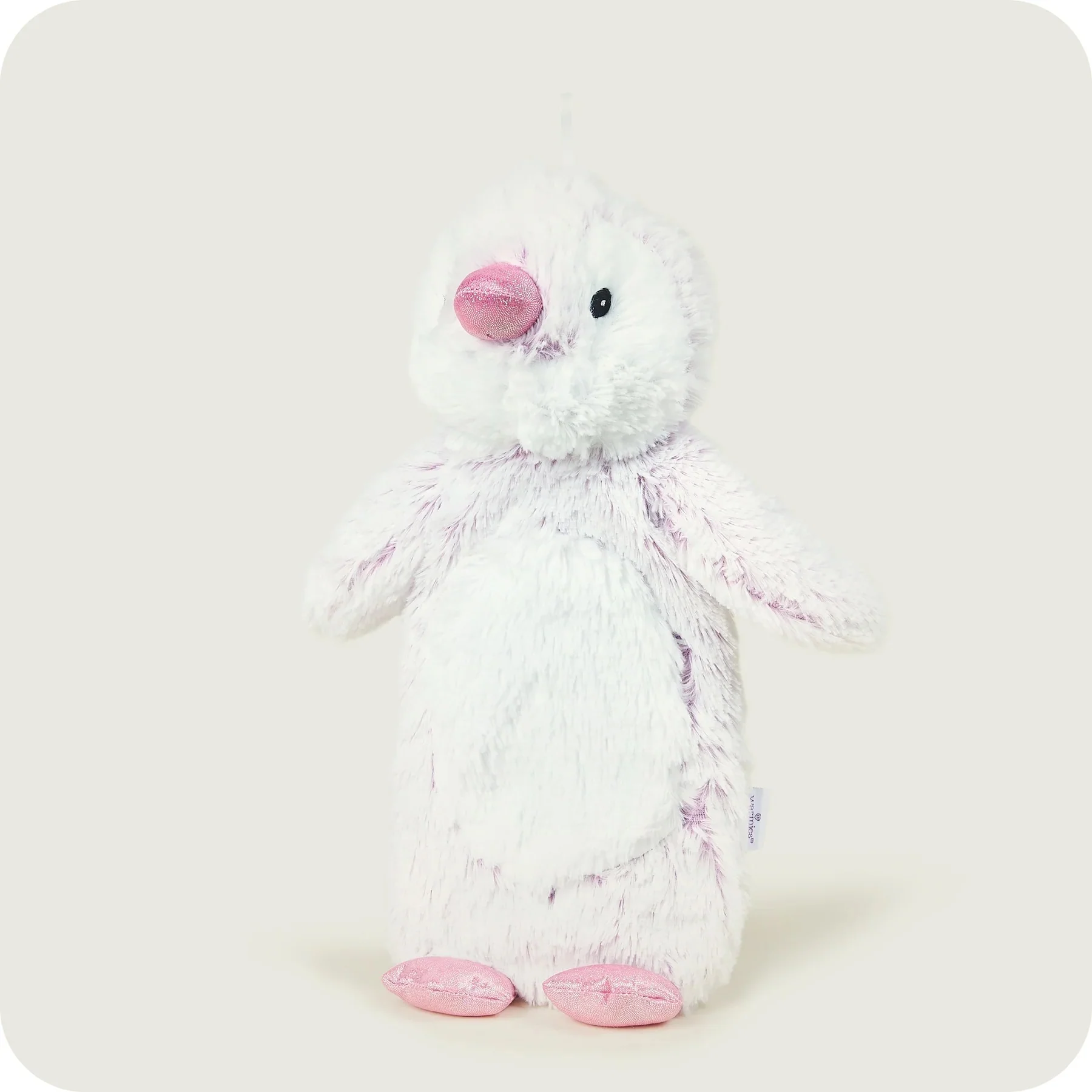 Warmies 3D Square Hot Water Bottle Marshmallow Penguin