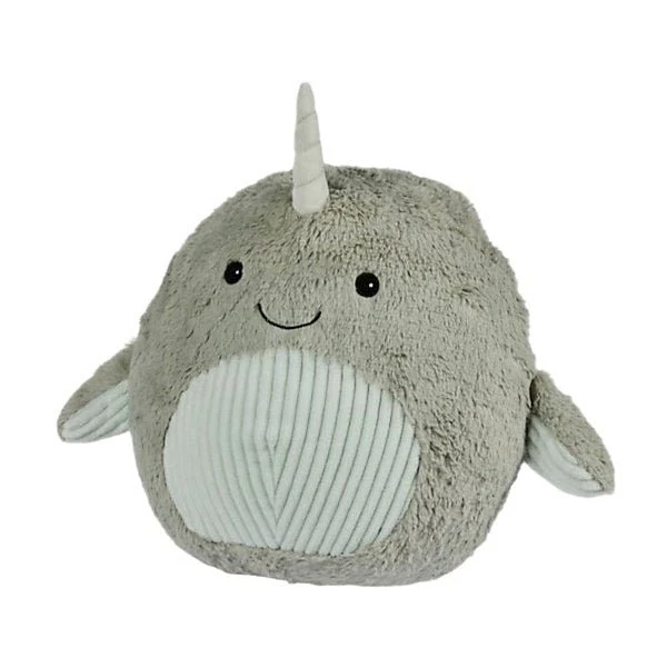 Warmies Supersized Cushies Narwhal Super Soft Toy (Non-Heatable) - Image 3