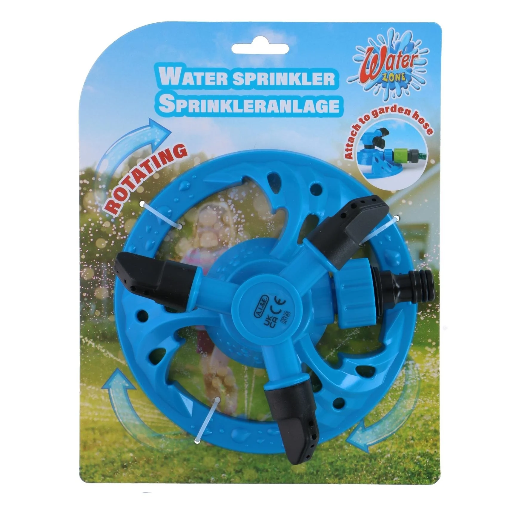 WATERZONE Rotating Water Sprinkler