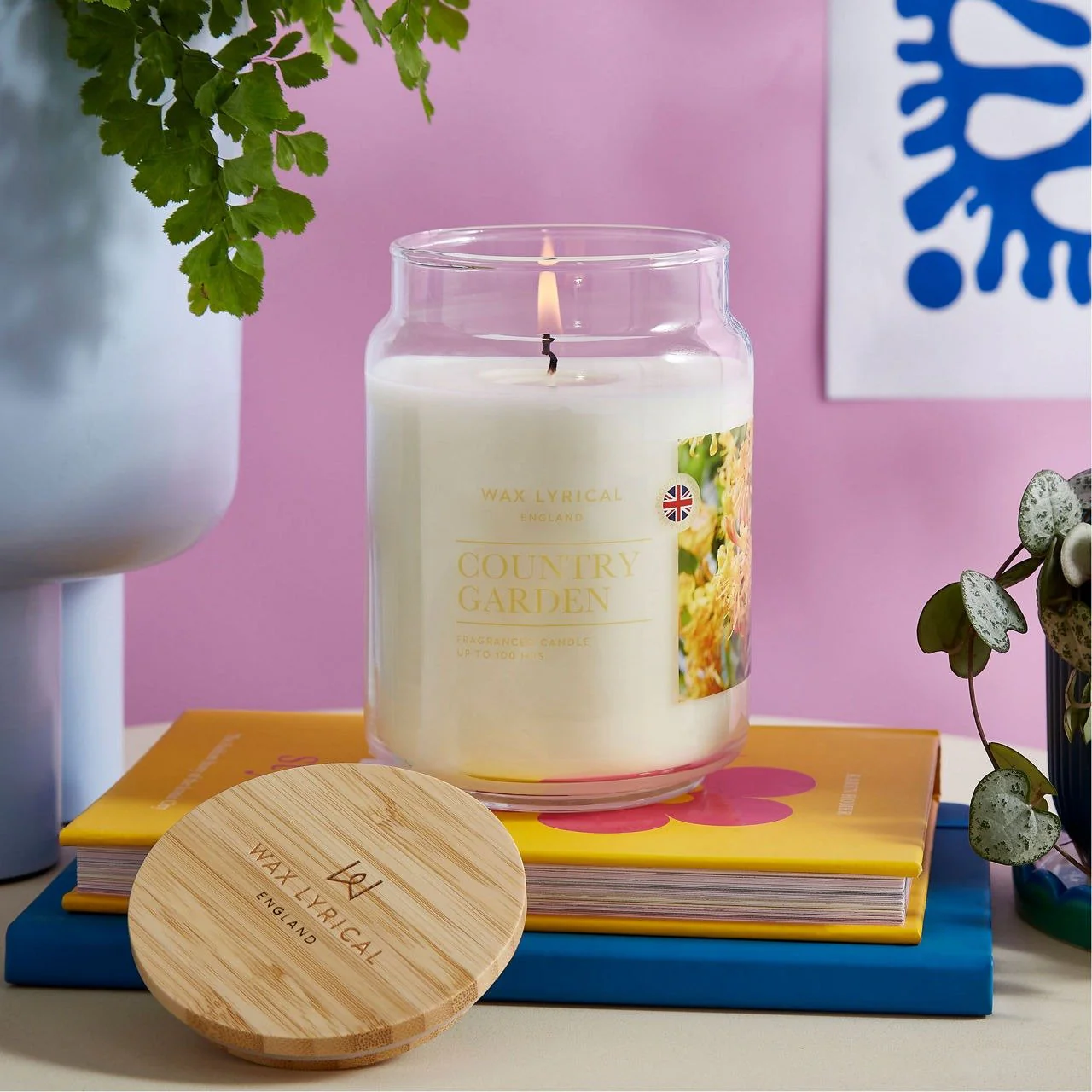 Wax Lyrical Large Jar Candle – Country Garden - Image 2