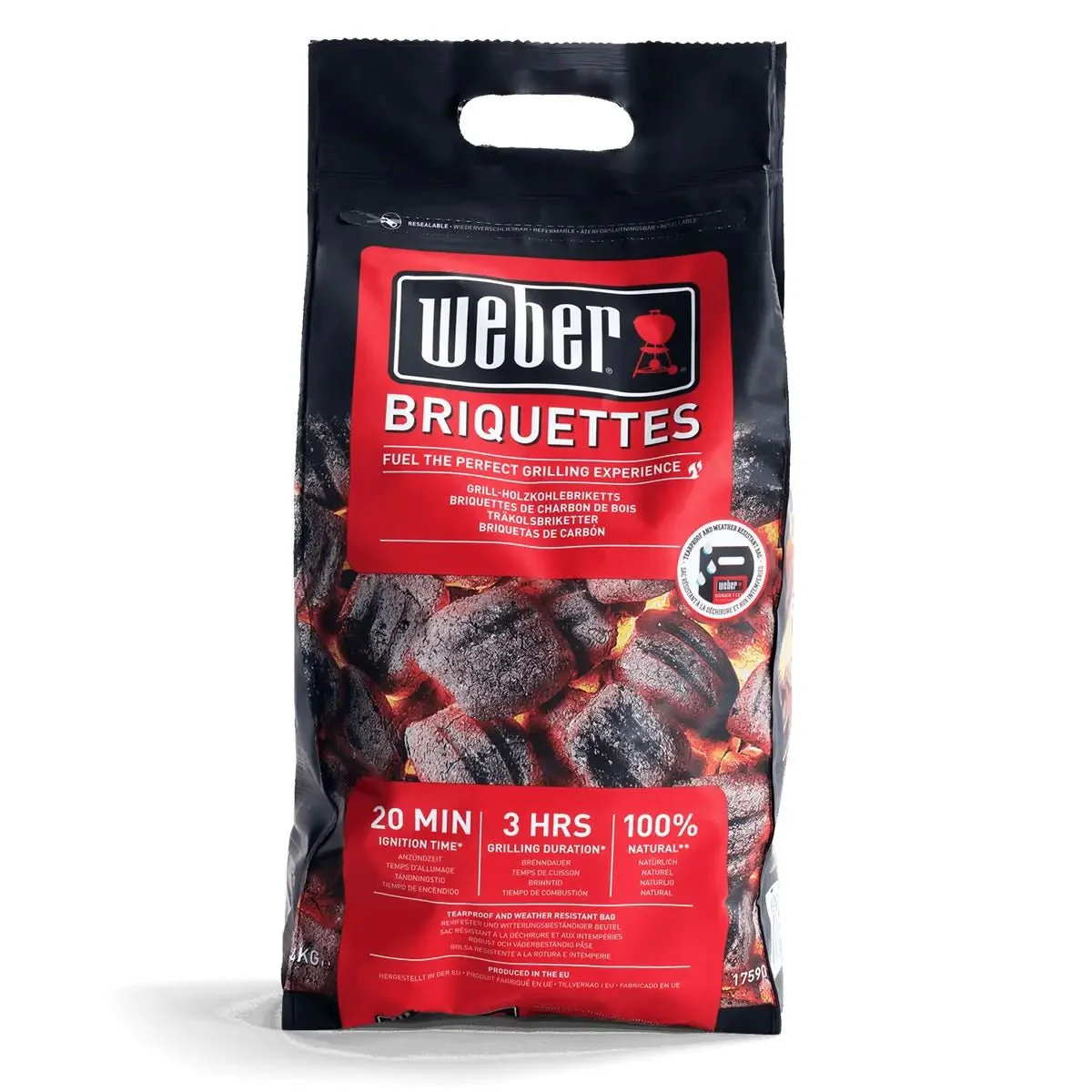 Weber Charcoal Briquettes - 4kg