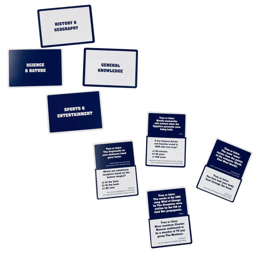 Well Duh! Quiz Game in a Tin - Image 2
