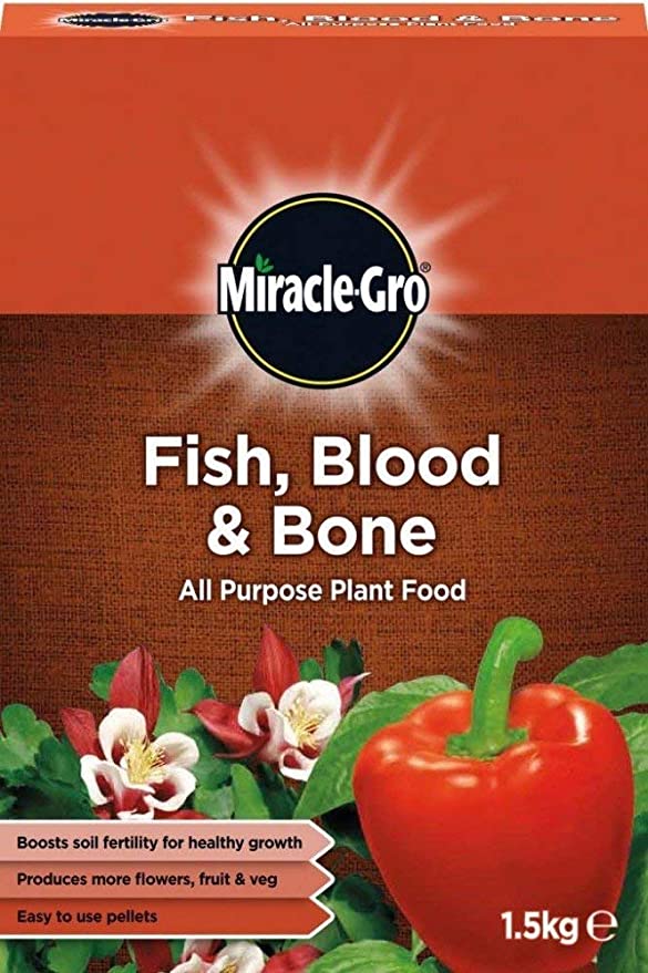 Miracle Gro Fish Blood & Bone 1.5Kg Natural Plant Food