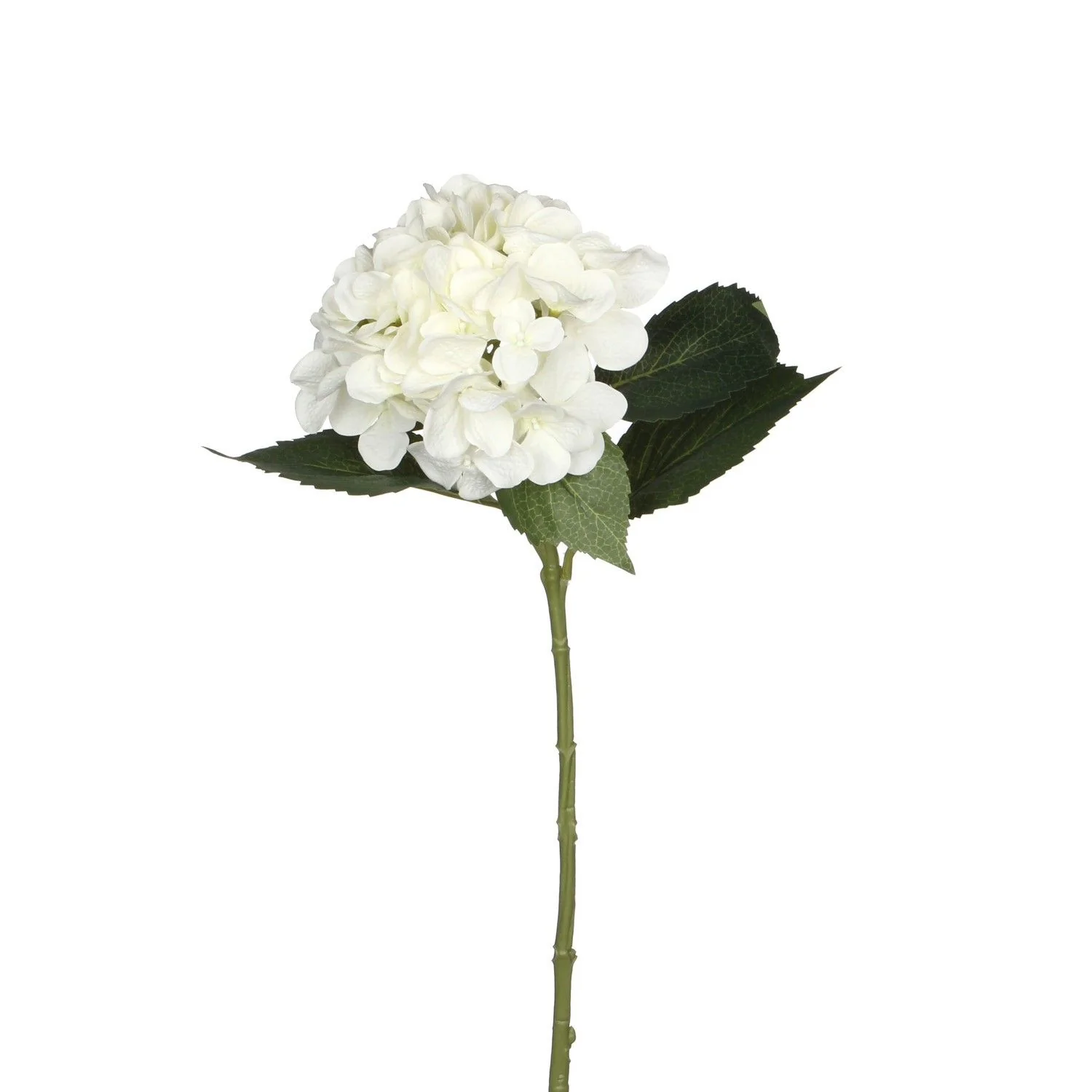 White Hydrangea Artificial Flower 51cm