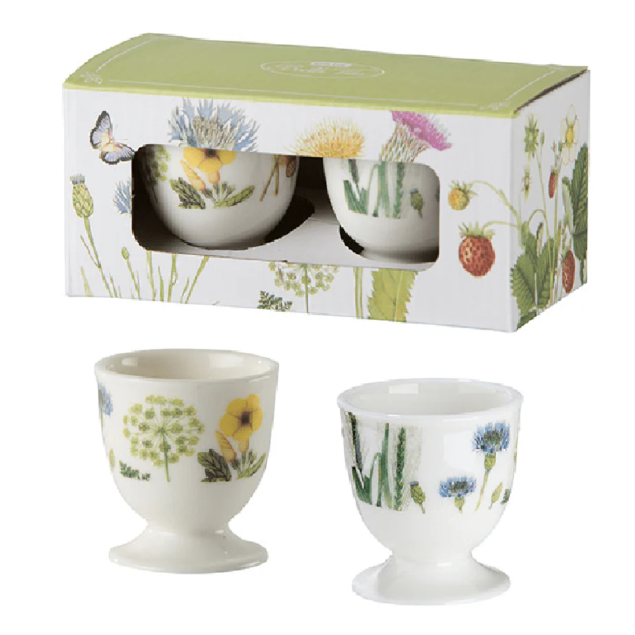 Wild Flowers Egg Cups - Set of 2