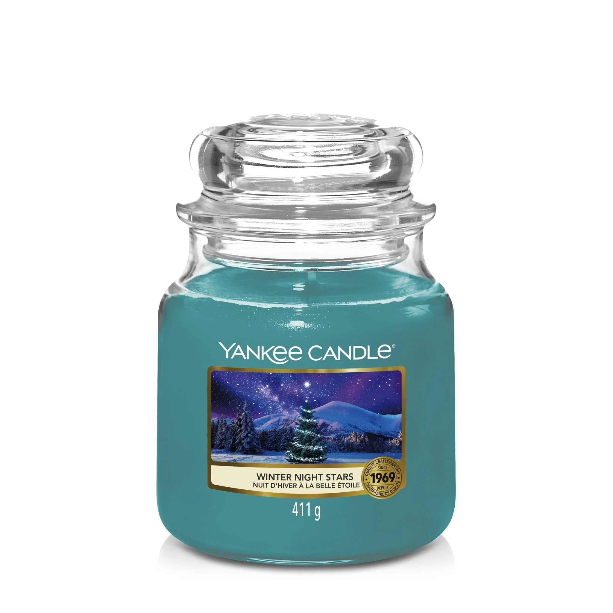 Winter Night Stars Medium Yankee Candle 411g