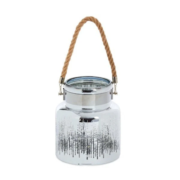 Wonderland Lantern - Chrome 20cm - Image 2