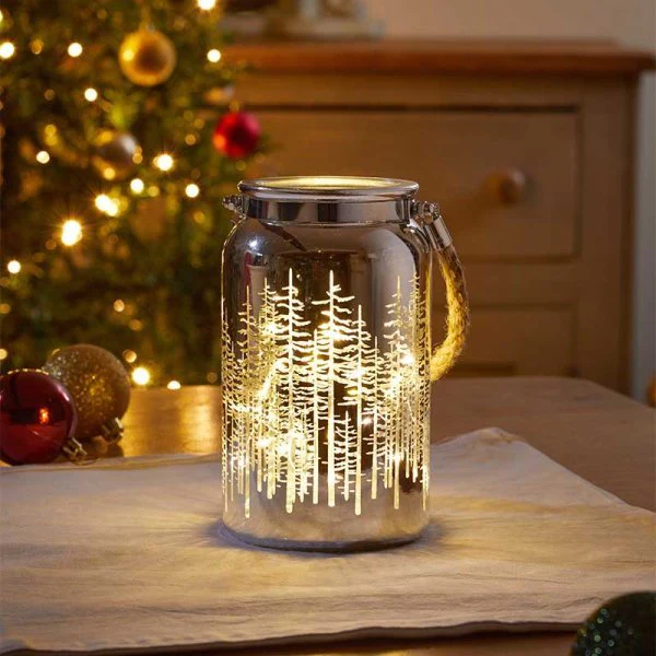 WonderWorld Lantern - Chrome 18cm
