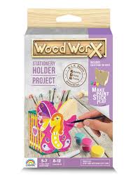Wood Worx  Stationery Holder