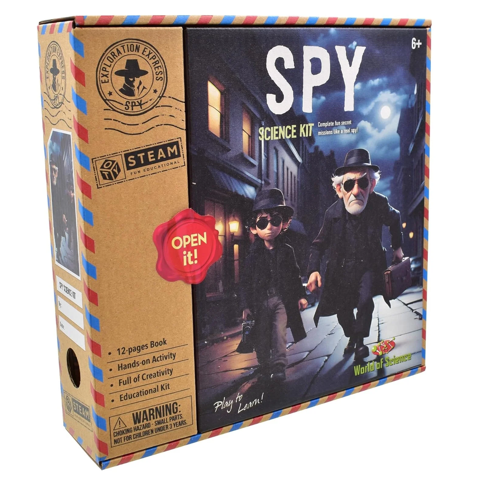 World of Science Spy Science Kit
