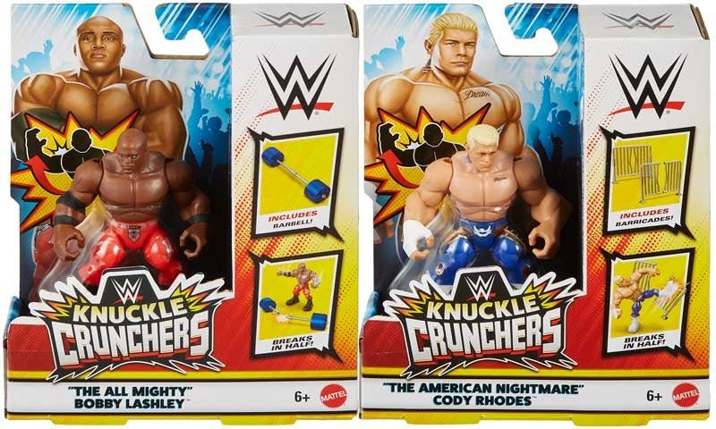 WWE Knuckle Crunchers Figure Assorted Styles - Image 2