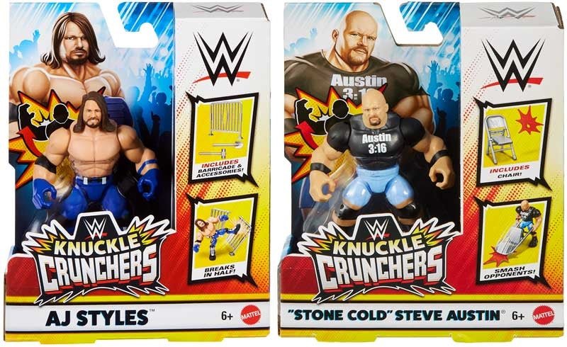 WWE Knuckle Crunchers Figure Assorted Styles - Image 3