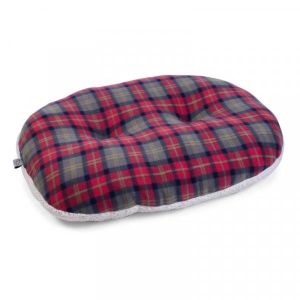 XL Check Oval Cushion
