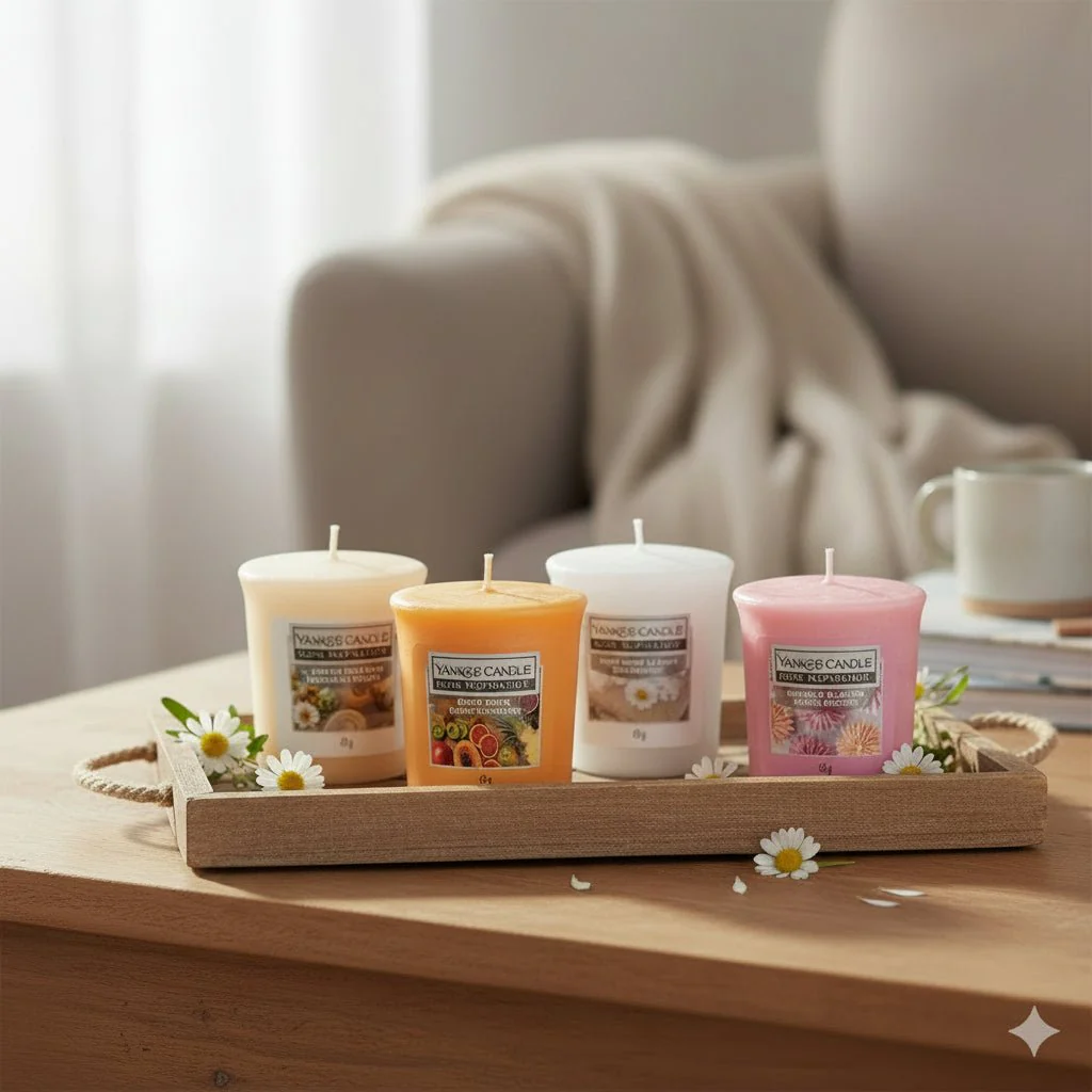 Yankee Candle Home Inspiration 4-Pack Votive Candles - Image 2
