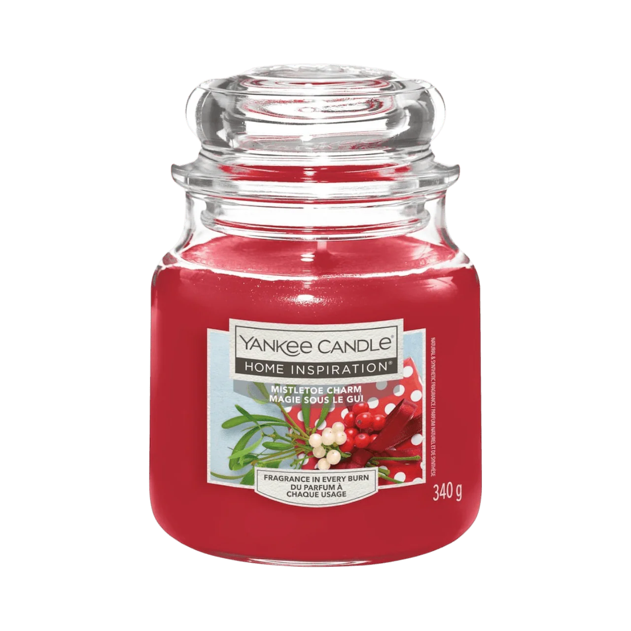 Yankee Candle Home Inspiration Medium Jar Candle – Mistletoe Charm