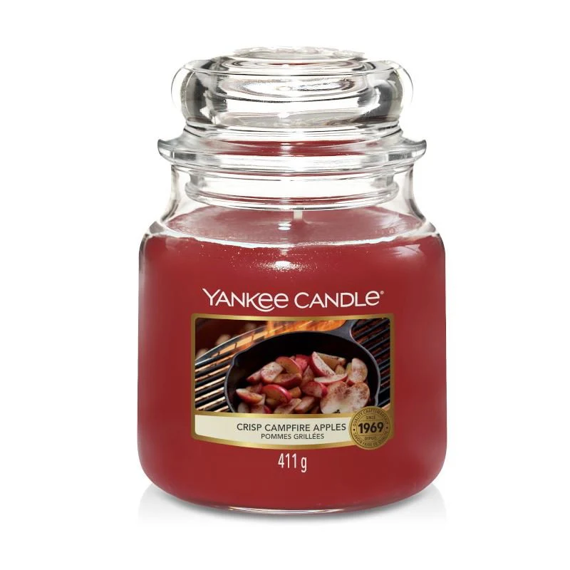 Crisp Campfire Apples Medium Yankee Candle 411g