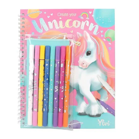 Ylvi - Colouring Book with Pen Set