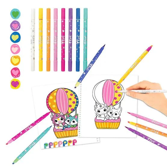 Ylvi - Colouring Book with Pen Set - Image 3