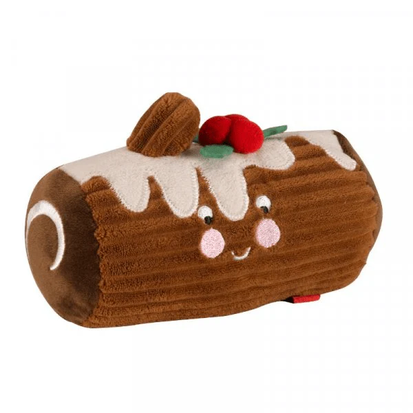 Yule PlayLog Plush Dog Toy - Image 2