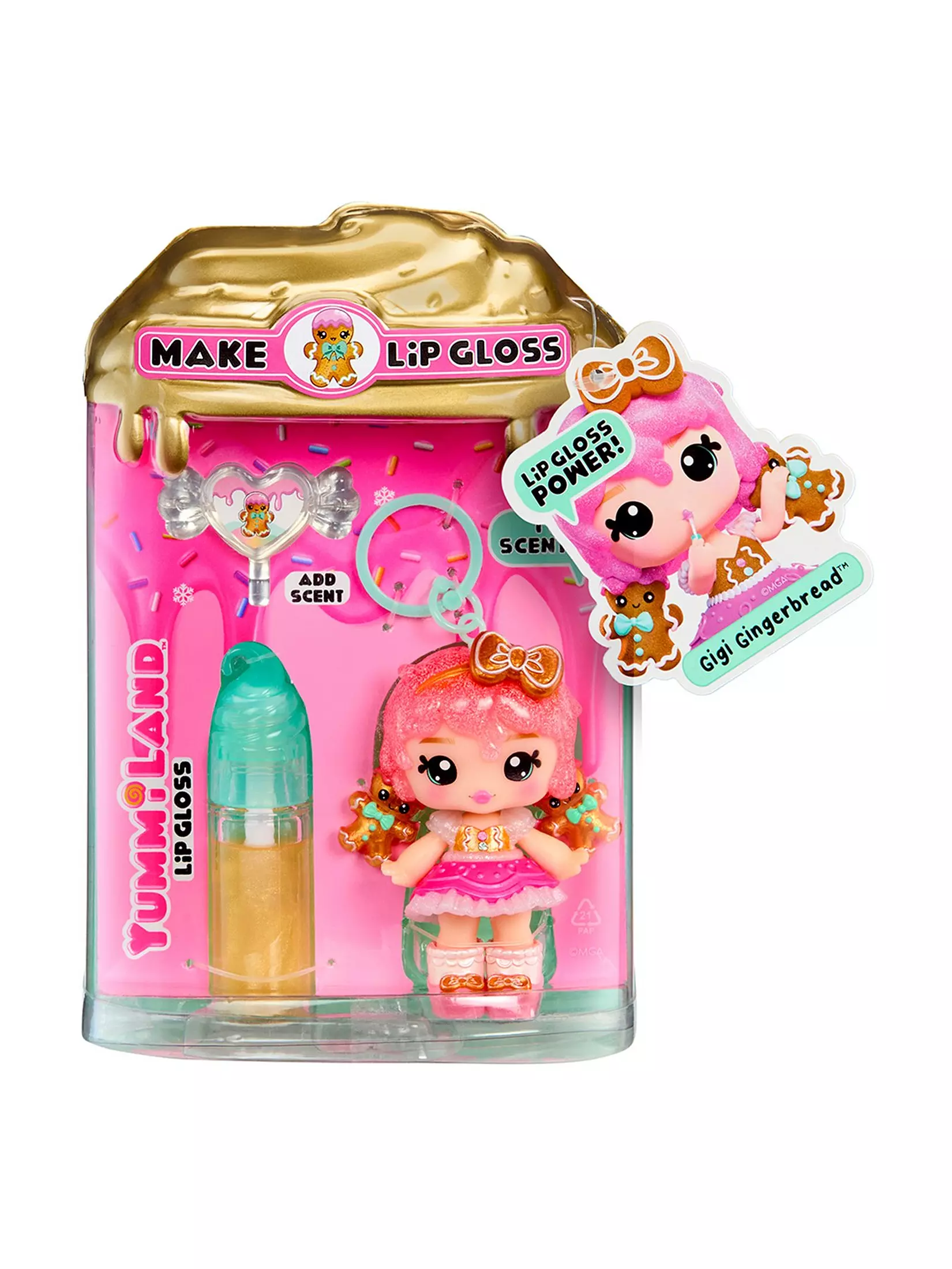 Yummiland x Holiday Lip Gloss Dolls Assorted Styles