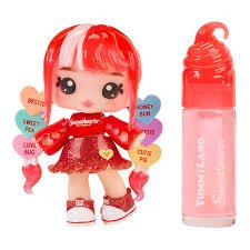 Yummiland x Sweethearts Lip Gloss Doll - Ruby Hearts - Image 4