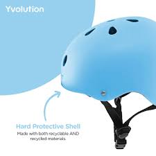 Yvolution Helmet Small - Blue - Image 3