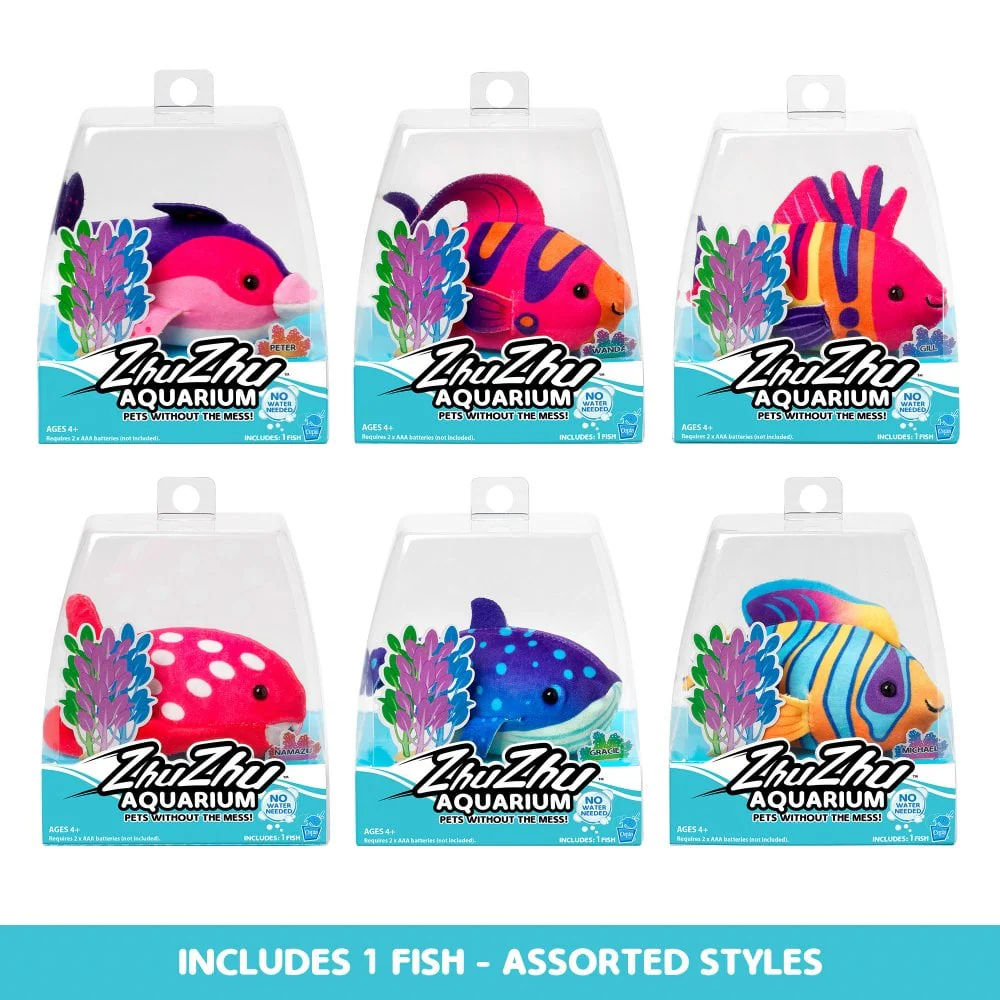 Zhu Zhu Aquarium Toy Fish Assorted Styles